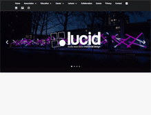 Tablet Screenshot of lucid.cc