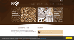 Desktop Screenshot of lucid.cz